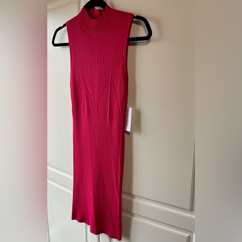 GUESS Ribbed Mini Dress - Picture 6 of 11